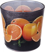 Свеча в стакане Orange 1248
