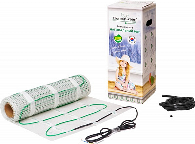 Нагревательный мат Thermogreen серия TGMT 1,5 м2 225 Вт