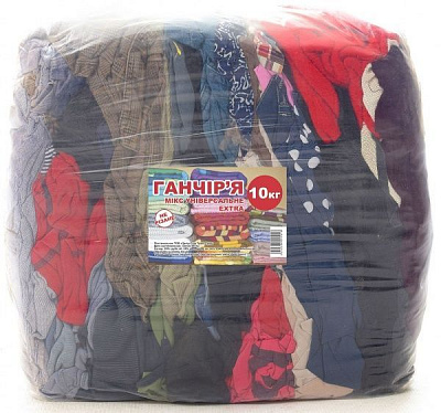 Ганчір'я мікс універсальне EXTRA не різане 10 кг