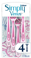 Станок для бритья Gillette Simply Venus 3 4 шт