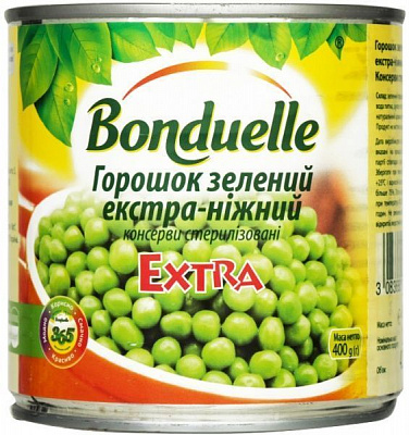 Зеленый горошек Bonduelle 400 г