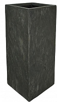 Кашпо Engard Квадро прямокутний 40 л чорно-коричневий (GA53-1) 