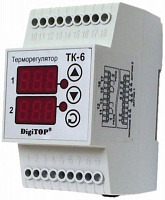 Терморегулятор ТК-6 двоканальний