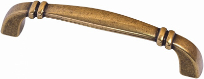 Меблева ручка скоба Bosetti Marella 96 мм 31407 золотий