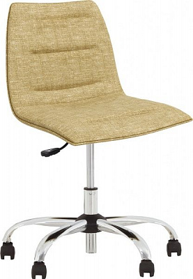 Крісло Nowy Styl MERI GTS (J) CHR68 (CH) GD-63 бежевий