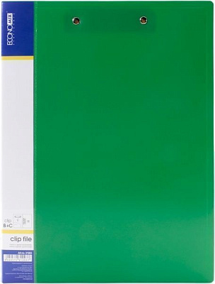 Папка E31203 CLIP B+C с двумя зажимами Economix