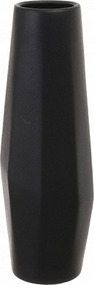 Ваза керамическая Nana ceramics Спектр 40 см чорний матовий 