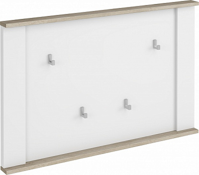 Вішалка Грейд Concept німфея альба / дуб крафт сірий