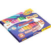 Пластилин Eco Чистые руки 24 цвета 400 г CLASS