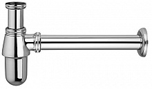 Сифон Ghidini латунний хромований для умивальника (під автопробку) O32 х 1 1/4