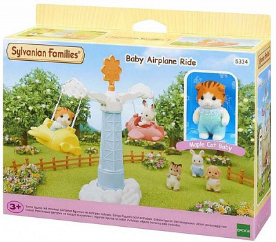 Игровой набор Sylvanian Families Карусель самолеты (5334) 