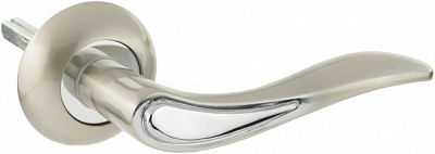 Ручка на розетці  Comit Norma CM 175 хром