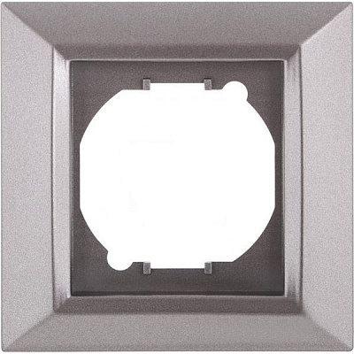 Рамка одномісна UP! (Underprice) Vesta горизонтальна сірий