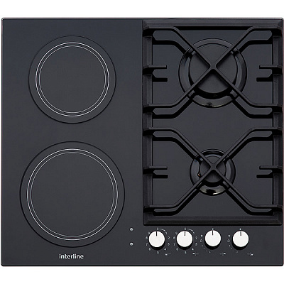 Варильна поверхня комбінована Interline TH 6316 BK