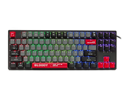 Клавиатура игровая BLOODY BLMS TKL Switch Energy Red (S87) red/black