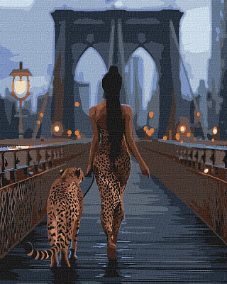 Картина за номерами Хижі дівчата ©art_selena_ua 40х50 см Ideyka