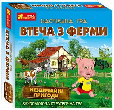 Игра настольная Ranok Creative Побег из фермы 309503