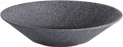 Тарелка для пасты 27 см темно-серая матовая G9Q1927 Granit G.Benedikt