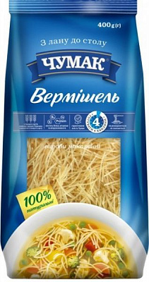 Макарони Чумак Вермішель 400 г