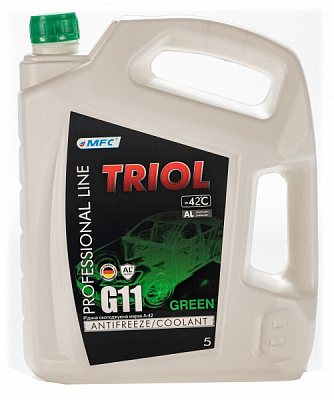 Антифриз MFC TRIOL Professional від -40 до +110 5л зелений