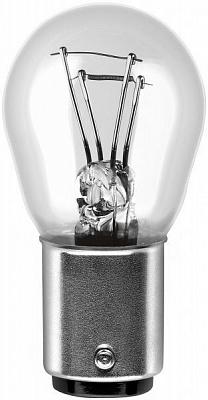 Лампа розжарювання Osram (7225-02B) P21/4W BAZ15D 12 В 21/4 Вт 2 шт 3200