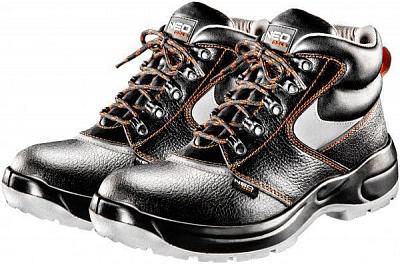 Черевики робочі NEO tools 82-027 S1 SRC р.46 чорний із білими вставками