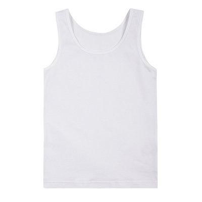 Майка для дівчаток Bibo р.134 білий 34150