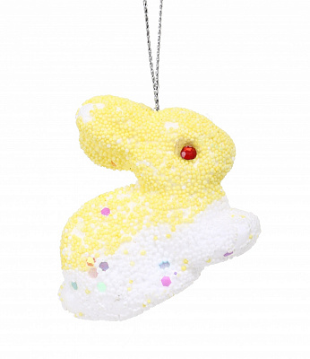Украшение Зайка пасхальная 6х6,5 см SD11-1264 в ассортименте