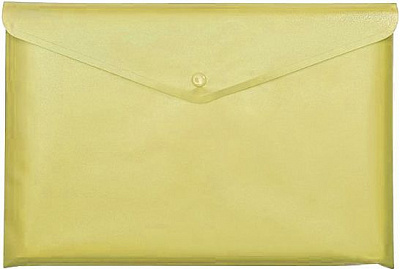 Папка з кнопкою А4 РР 160 мкн Neon жовтий 5106-03 NORMA