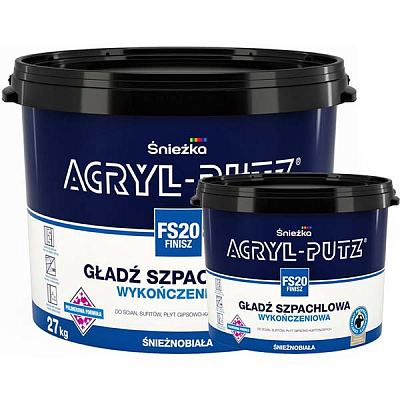 Комплект Sniezka Acryl-Putz финиш 27 кг+ 5 кг