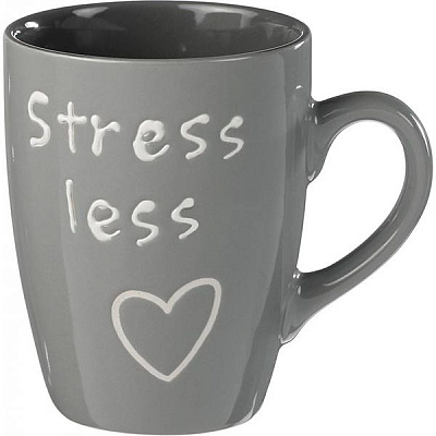 Чашка Feeling 330 мл серая