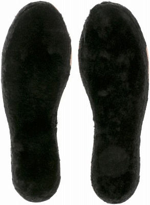 Стельки для обуви с мехом Comfort Textile Group 40 черный