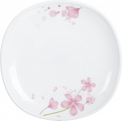 Блюдце Spring 14 см стеклокерамика Luna