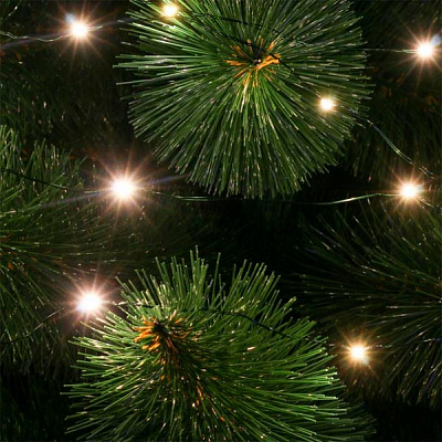 Електрогірлянда лінійна внутрішня вбудований світлодіод (LED) 100 ламп 5м