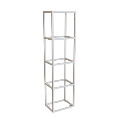 Стеллаж Altstahl Cante 4 (250х340х1300) белый