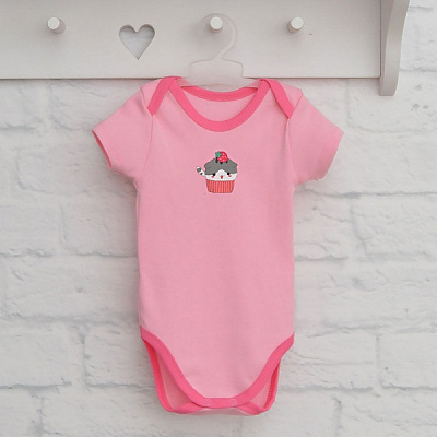 Боди детское для девочки Blanka Кекс р.68 розовый 110155 