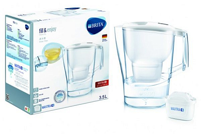 Фильтр-кувшин BRITA Aluna XL МХ+ белый