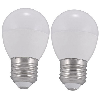 Лампа світлодіодна Estares 2 шт./уп. 6 Вт G45 матова E27 220 В 4200 К