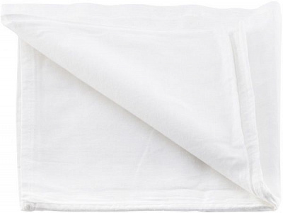 Полотенце кухонное лоскутное 45x90 см Галерея льна белый 