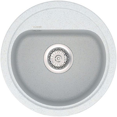 Круглая кухонная мойка Vankor Lira LMR 01.44 Sahara