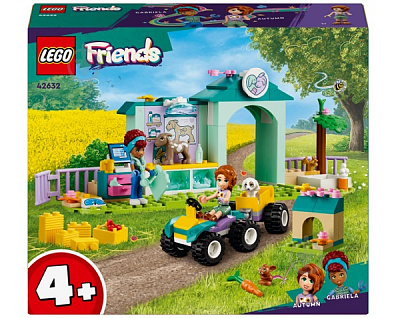 Конструктор LEGO Friends Ветеринарная клинка для сельскохозяйственных животных 42632