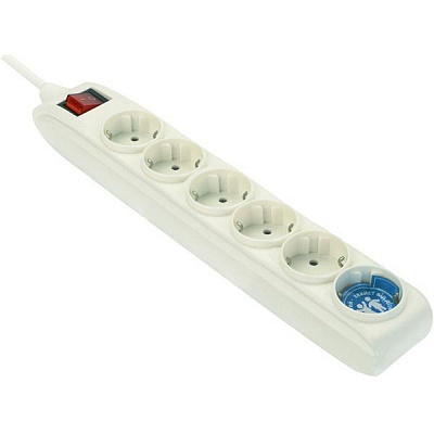 Удлинитель Expert Exx-S6-Sw-Br-3e-3x1.0 3 м с заземлением