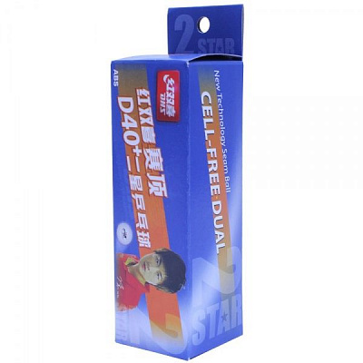 М'ячі для настільного тенісу DHS CD40B/3 р. 40+