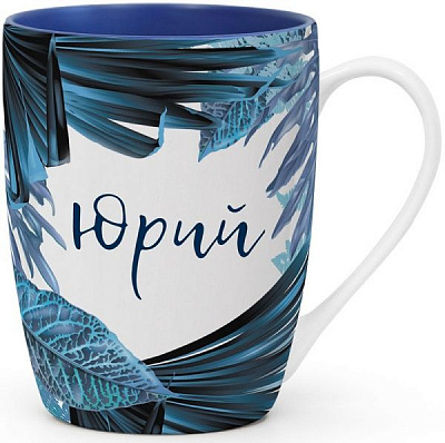 Чашка именная Флора 064-Юрий Be Happy