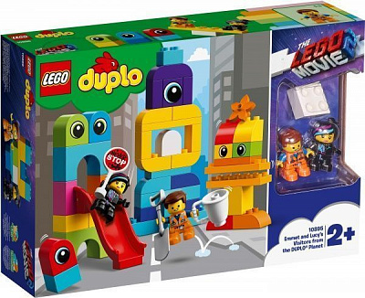 Конструктор LEGO Duplo Гості Еммета та Люсі з планети 10895