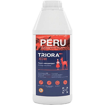 Грунтовка адгезионная Triora Peru концентрат 1:5 1 л
