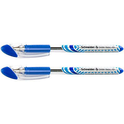 Набор ручек шариковых Schneider Slider S12180 2 шт. 