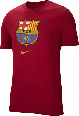 Футболка Nike FCB M NK TEE EVERGREEN CRST 2 CD3115-620 р.2XL червоний
