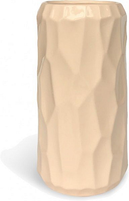 Ваза керамическая бежевая Яра 27.5 см Резон