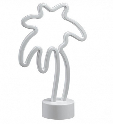 Настільна лампа декоративна Zuma Line PALM TREE 2 Вт білий